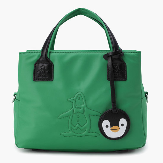 먼싱웨어  에센셜 펭귄 토트백 그린 MR122LBG11