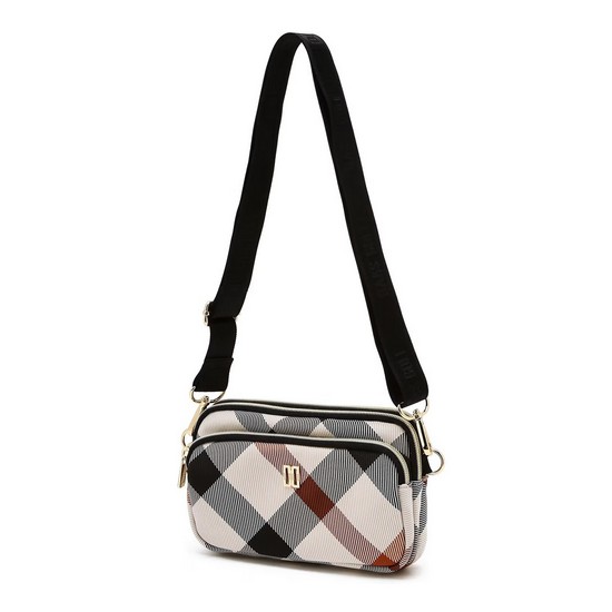 LF 닥스골프 빅체크 자가드 마이크로백 DNGF6E901I2