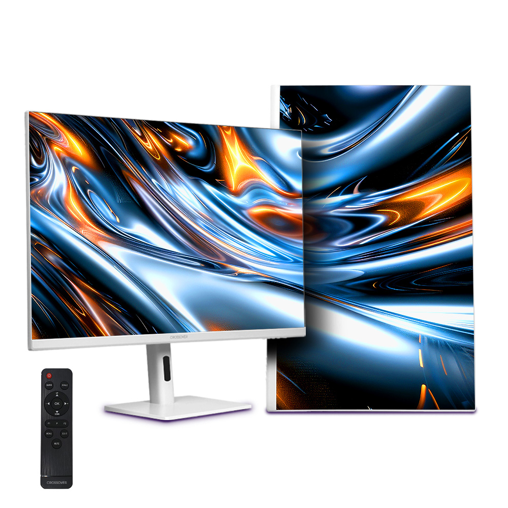 크로스오버  32QD100WM IPS WQHD 멀티스탠드 WHITE