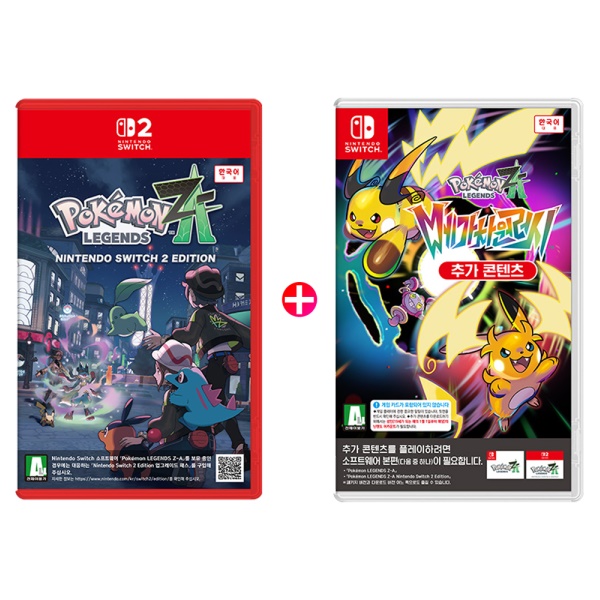 Nintendo  포켓몬 레전드 Z-A + 레전드 Z-A 메가 차원 러시