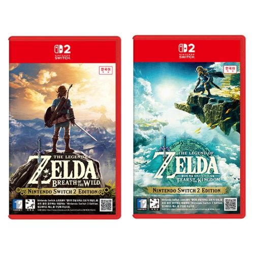 Nintendo  젤다의 전설 브레스 오브 더 와일드 + 티어스 오브 더 킹덤 합본 한글판