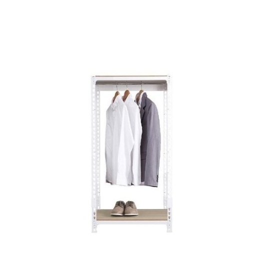 영진산업 스피드랙 드레스룸 시스템 철제 행거봉1개 2단 행거 500x600