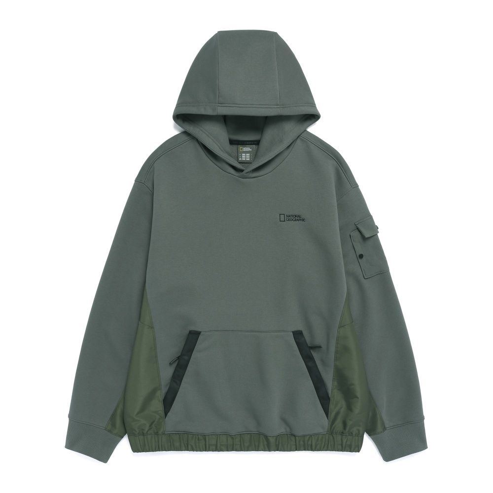 내셔널지오그래픽 NRN 하이브리드 세미오버핏 후디 N261MHD500