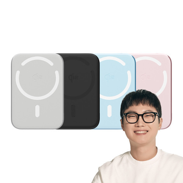 보바  Qi2 반고체셀 무선충전 맥세이프 보조배터리 VA-108 5000mAh