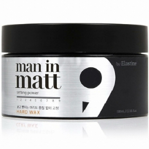엘라스틴 맨인매트 하드 왁스 80g