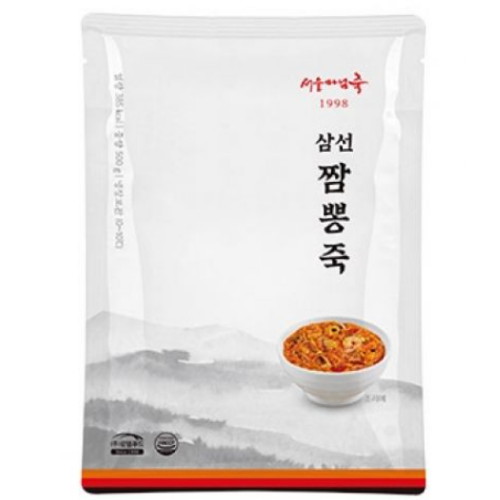 로뎀푸드 서울마님죽 삼선짬뽕죽 500g [5개] - 에누리 가격비교