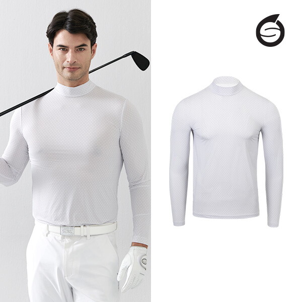 썬더랜드 육각패턴 냉감 티셔츠 16221IW08