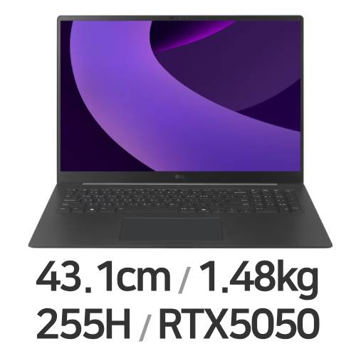 LG전자 2025 그램 프로17 17ZD90TR-EX7BK