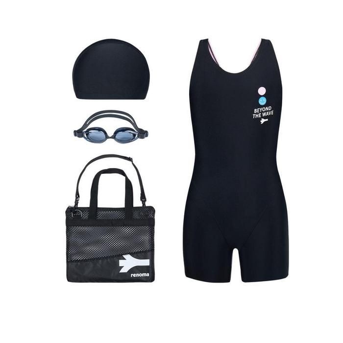 레노마  여아 스마일 생존수영 키트 GS2F891-BK