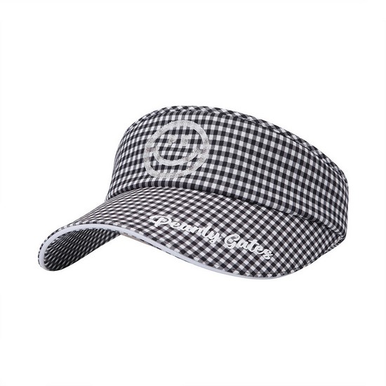 크리스패션 파리게이츠 비딩 스마일 밴딩 썬바이저 521F1CP002BK