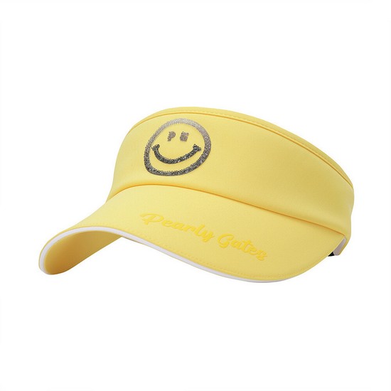 크리스패션 파리게이츠 비딩 스마일 밴딩 썬바이저 521F1CP002YL