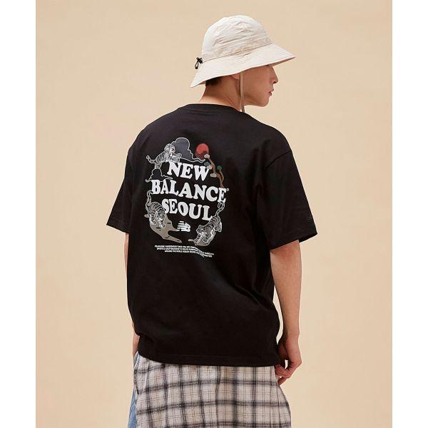 뉴발란스 UNI NB 서울 타이거 반팔티 NBNEG1A063