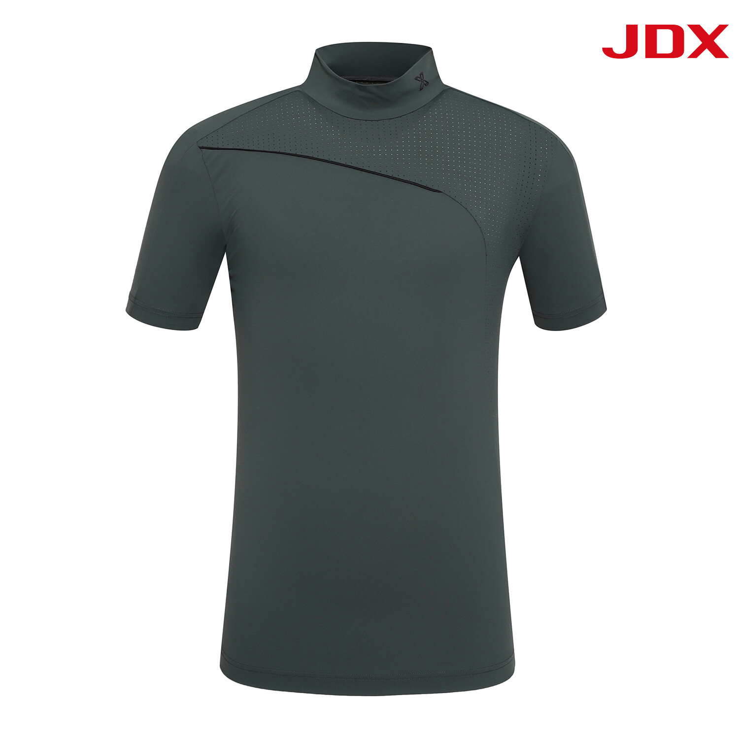 JDX골프 아이스샷 절개 모크넥 반팔티 X5TSU2516KH