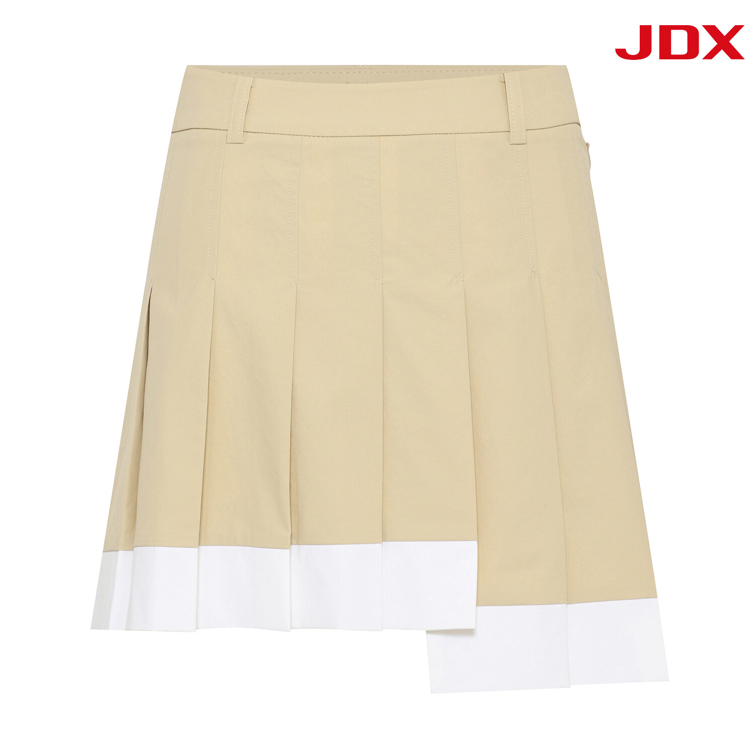 JDX 밑단 배색 플리츠 큐롯 X5PQU6781BE
