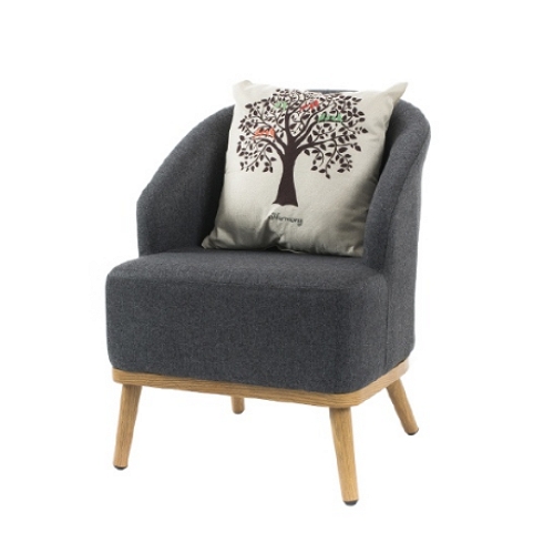 히트가구 CZ4220 쿠션 패브릭 소파 1인용