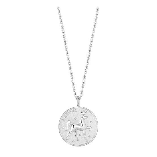 제이에스티나  THE WISH COIN 실버 목걸이 JJWJN06B1101SW500