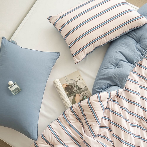 아토앤알로 올데이 스트라이프 먼지없는 사계절 베개커버