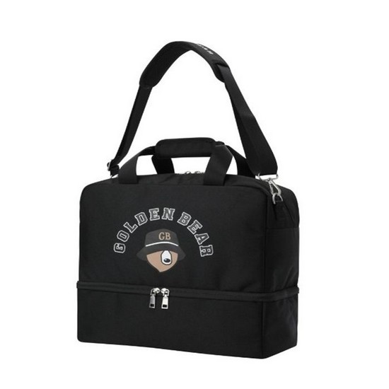 잭니클라우스 골든베어 컬러 블록 보스턴 백 G6BOX26101BKX