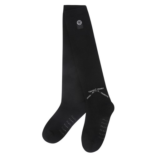 크리스패션 파리게이츠 베이직 리본 논슬립 니삭스 521F1SC007_BK