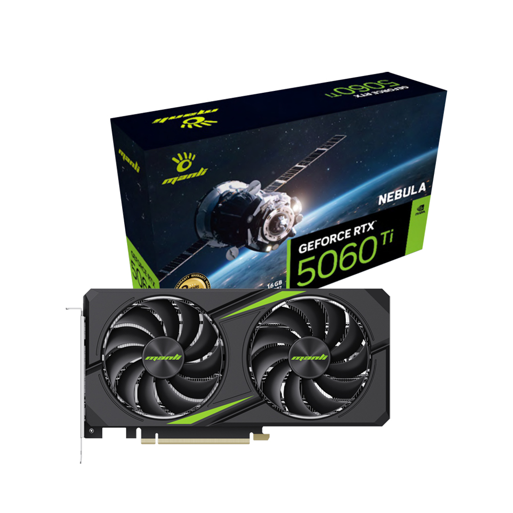Manli  지포스 RTX 5060 Ti Nebula V2 D7 8GB 인텍앤컴퍼니