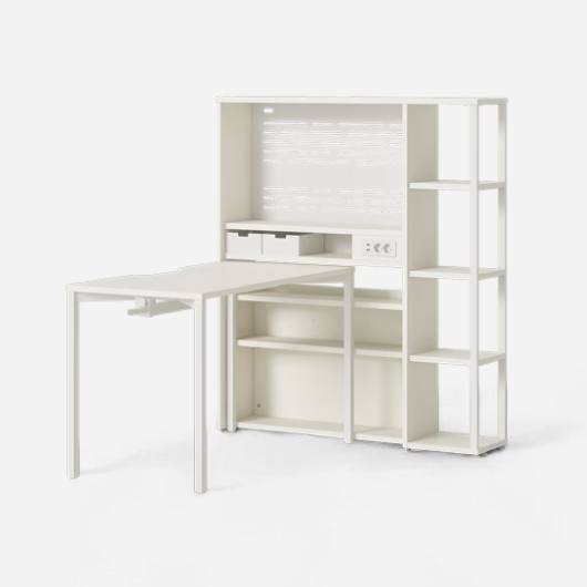 한샘 조이A 측면형책상set 조명미포함