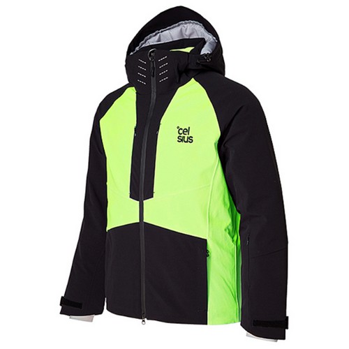 셀시우스  스키복 커스텀 스마트발열 자켓 보드복 N그린
