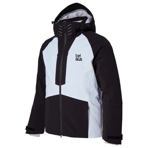 셀시우스  스키복 커스텀 스마트발열 자켓 보드복 화이트