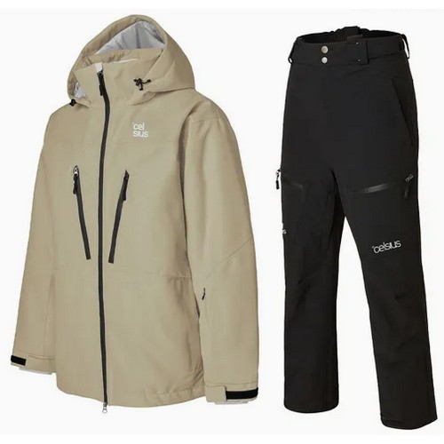 셀시우스  엑설런트 밴티지 스트레치 카고 세트 베이지