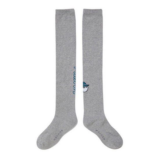 말본골프  언발란스 로고 니삭스 M6142PSC07GRY