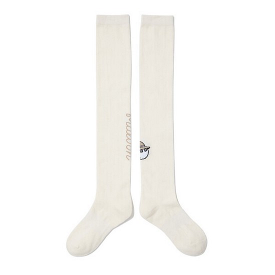 말본골프  언발란스 로고 니삭스 M6142PSC07IVY