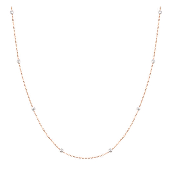 제이에스티나  BASIC PERLINA 진주 목걸이 JJP1NI5B9154SR420