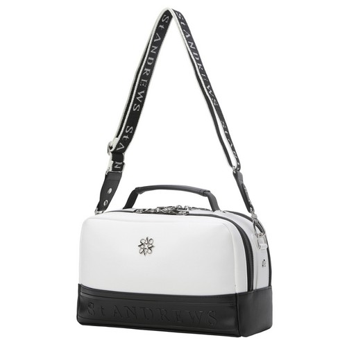 세인트앤드류스  별 심볼 투 지퍼 포켓 스퀘어 토트백 821F1BG051_WH