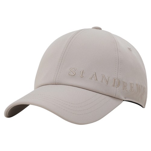 세인트앤드류스  별 로고 워딩 자수 베이직 볼캡 811F1CP002_BG