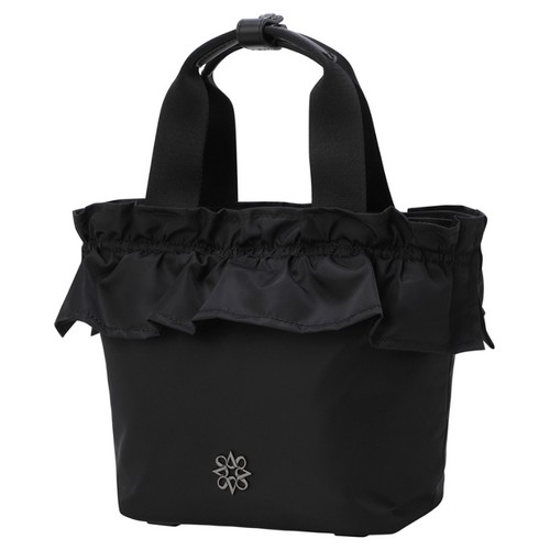 세인트앤드류스  별 심볼 프릴 디테일 투웨이 토트백 821F1BG054_BK