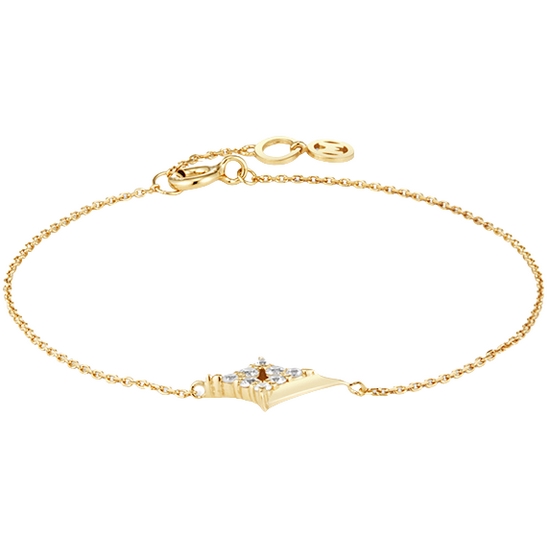 메트로시티 스타노떼 스털링 실버 옐로우 브레이슬릿 A213SB2403YPA