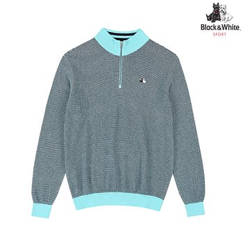블랙앤화이트  JQD 반집업 풀오버 2601GAVK