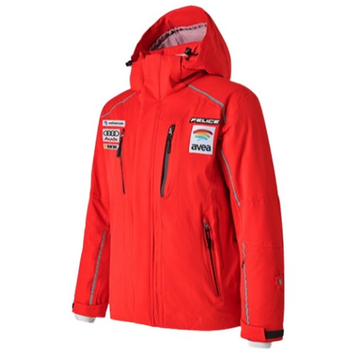 펠리체 스키복 베르디 자켓 보드복 레드