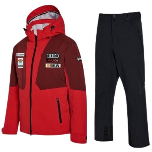 지프로그  로체 저스티 스키복 세트 레드