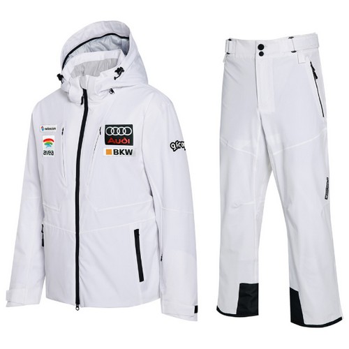 지프로그  로체 저스티 스키복 세트 화이트