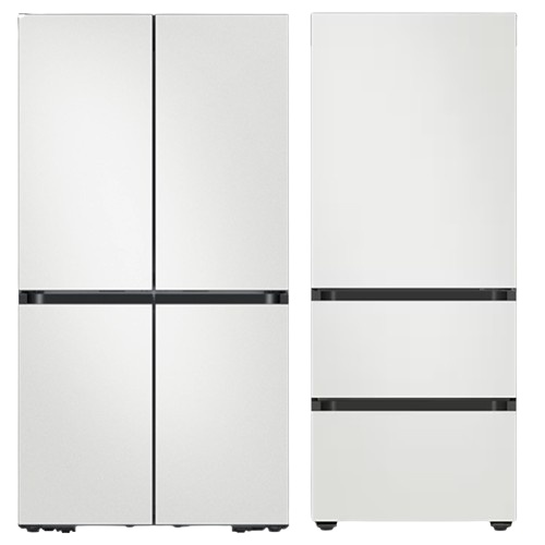 삼성전자 비스포크 키친핏 Max RM70F63M2A + 키친핏 코타 RQ33DB74C1AP (화이트)