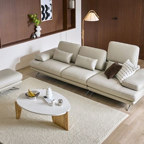 자코모 미엘르 하이 기능성 피아나 이태리 천연통가죽 소파 4인용