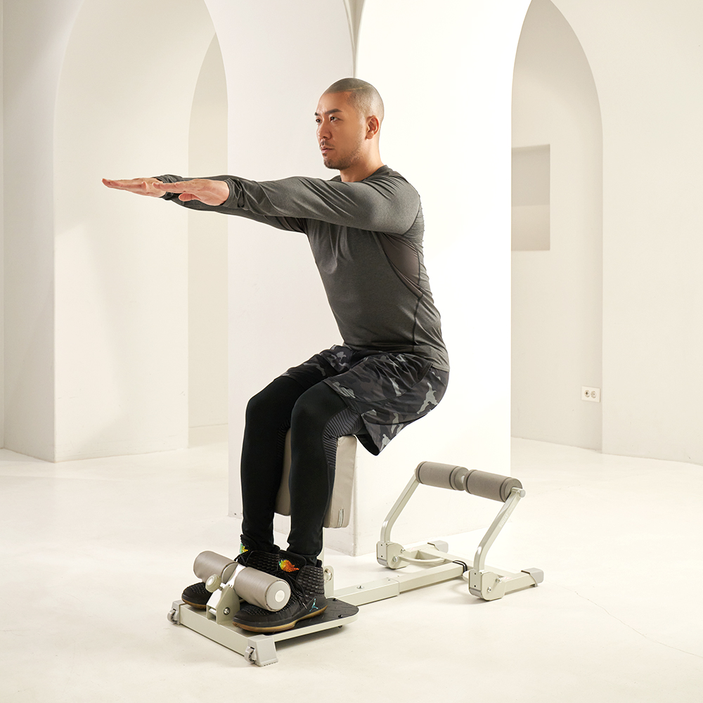 스포틀러  숀리 다이어트킹 스쿼트 머신