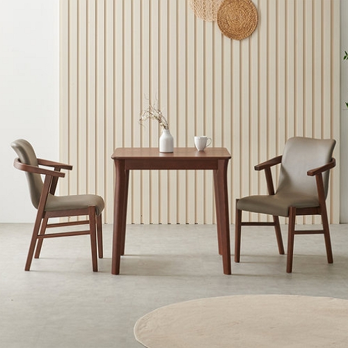 라로퍼니처 위니 고무나무 원목 식탁 800