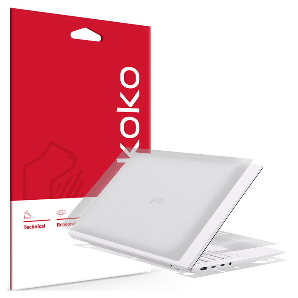 스코코  LG전자 2025 그램15 15Z90T 15ZD90T 전신 3종 무광 외부보호필름