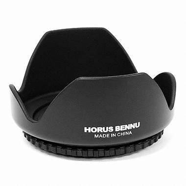 호루스벤누  꽃무늬 렌즈후드 블랙 2009년형