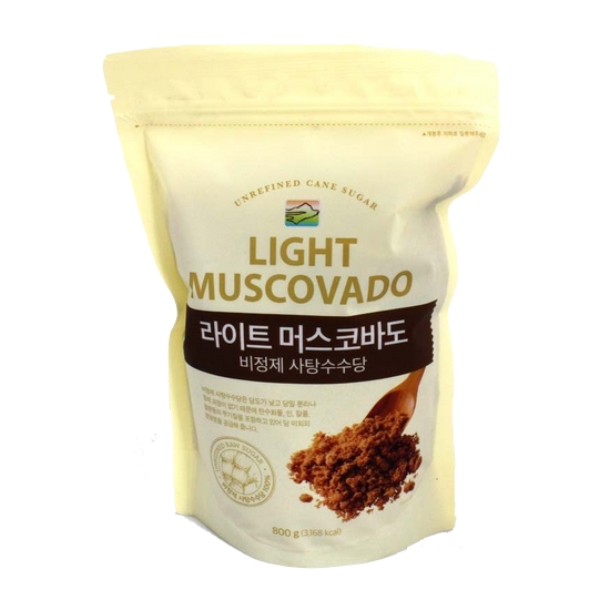 Mauritius Sugar Syndicate 라이트 머스코바도 비정제 사탕수수탕 800g