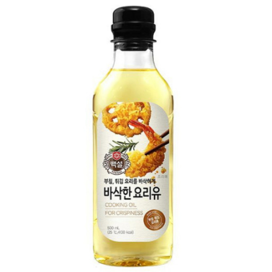 백설 바삭한 요리유 500ml