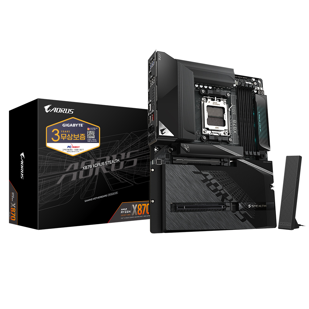 GIGABYTE  X870 AORUS STEALTH 피씨디렉트