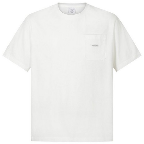 디스커버리익스페디션 헤비웨이트 포켓 반팔티셔츠 DXRS5U063-WHS