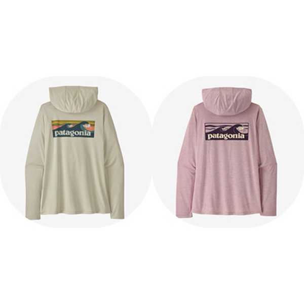 파타고니아 캐필린쿨 데일리 후디 보드숏로고 45474R5